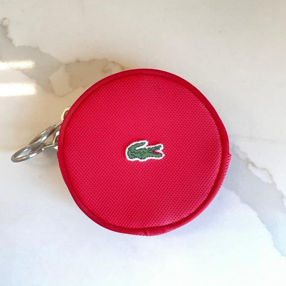 lacoste coin purse